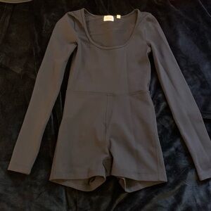 Wilfred Free Black Long Sleeve Romper